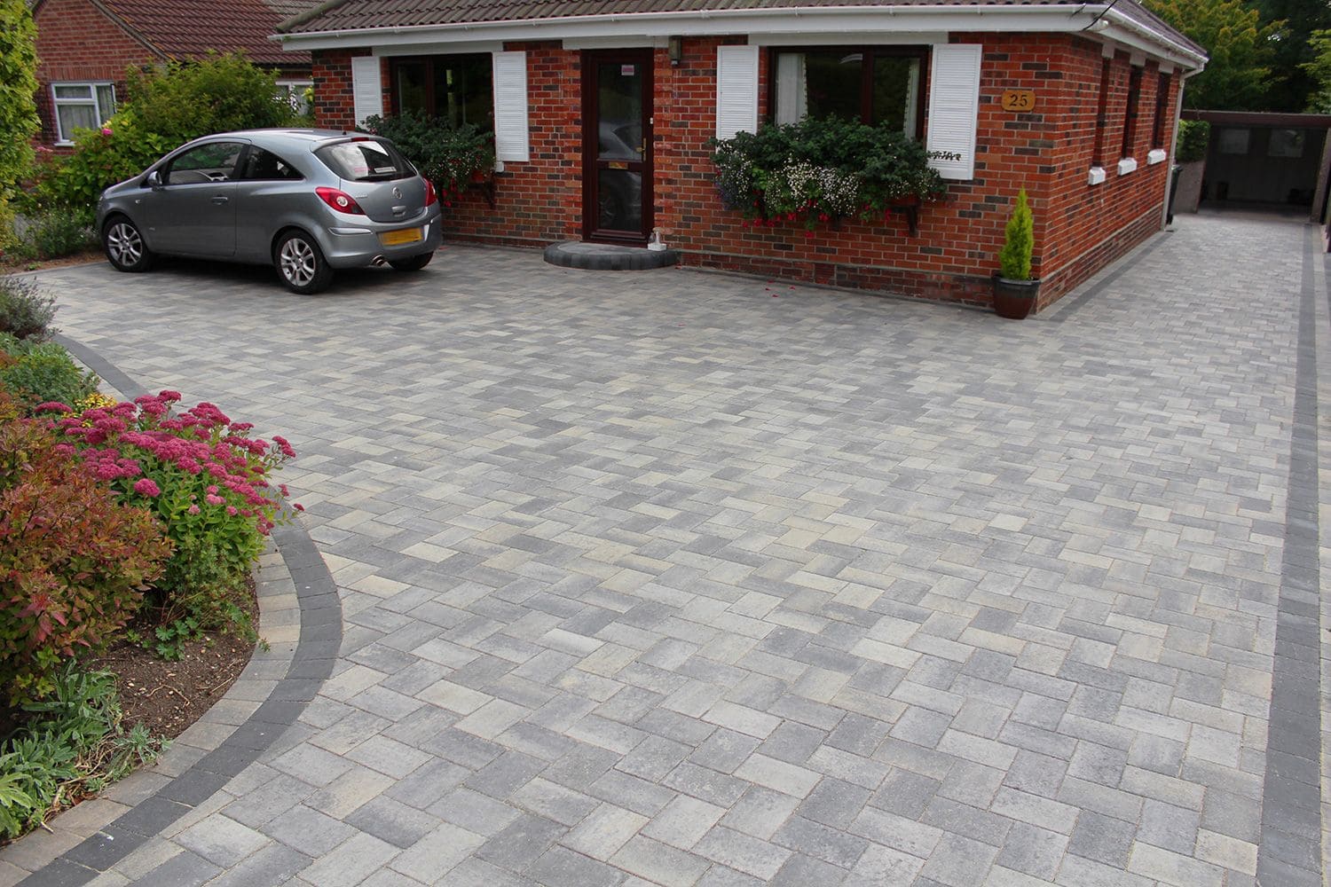Block paving project by Harcourt Exteriors